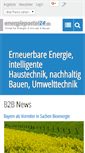 Mobile Screenshot of energieportal24.de