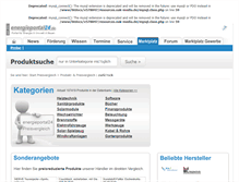 Tablet Screenshot of produkte.energieportal24.de